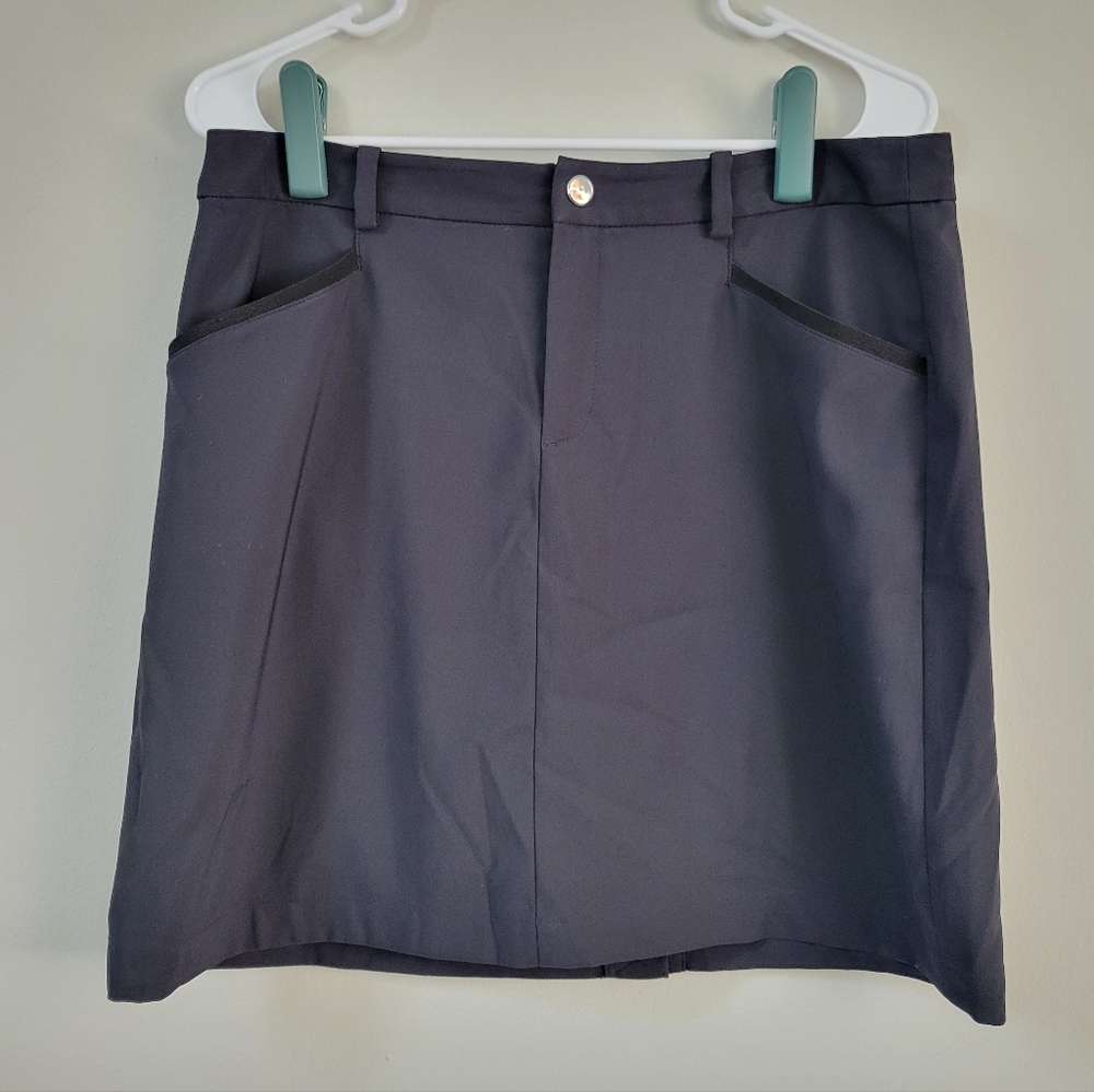 Polo Golf Ralph Lauren Athletic Navy Skort Women's Size 10 Preppy Sporty Tennis